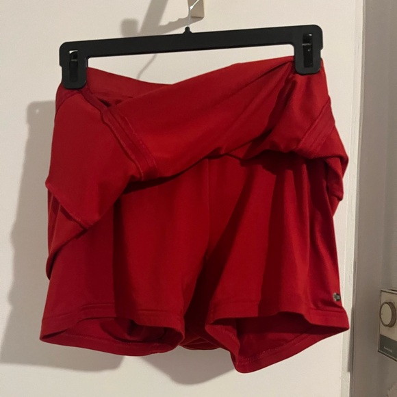 Red Adidas Sport skirt - Picture 2 of 3